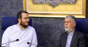 دیدار وزیر فرهنگ و ارشاد اسلامی با رئیس حوزه هنری