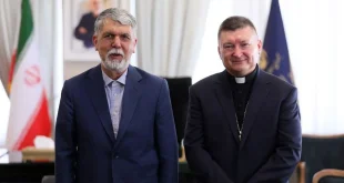 سفیر واتیکان با وزیر ارشاد گفتگو کرد