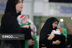 همایش شیرخوارگان حسینی در مصلی امام خمینی تهران برگزار شد