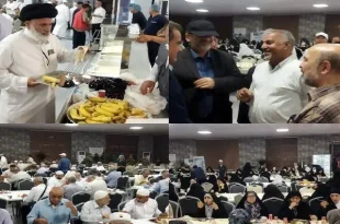 پذیرایی بین‌راهی حجاج ایرانی در کشور عراق