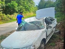 سانحه رانندگی برای ملی پوش کشتی(عکس) - رسانه ورزش ایران