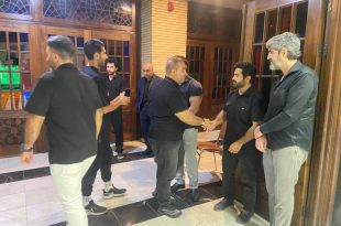 برگزاری مراسم ختم پدر محمد طلایی با حضور چهره های شاخص ورزش