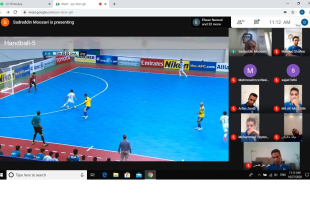 برگزاری کلاس دانش افزایی داوران فوتسال