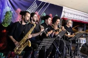 در سومین روز «خیمه هنر» از شَروه‌خوانی تا نقاشی قهوه‌خانه‌ای برگزار شد