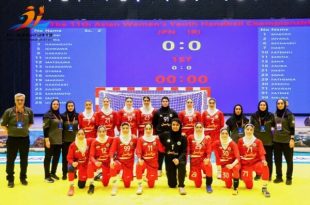 مسابقات هندبال قهرمانی آسیا – چین تایپه/ دختران ایران پنجم آسیا شدند
