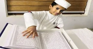 نوجوانان ۹ ساله هندی در کمتر از ۳ سال قرآن را کتابت کرد