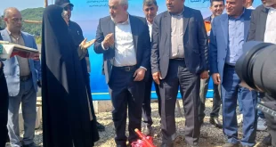 وزیر نیرو کلنگ طرح آبرسانی به شهرستان میاندورود در مازندران را به زمین زد