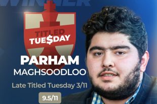 پرهام مقصودلو قهرمان مسابقه دوم هفته اول تایتل