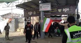 ۵۰ درصد زائران اربعین مرز مهران را برای خروج انتخاب کرده‌اند