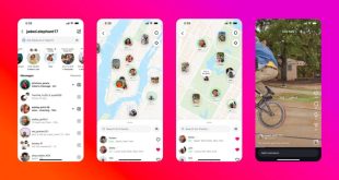 نقشه در اینستاگرام