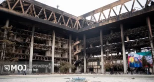 خسارت ساختمان شیشه‌ای صدا و سیما با بودجه ویژه جبران می‌شود