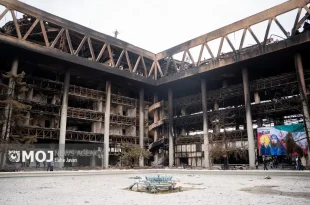 خسارت ساختمان شیشه‌ای صدا و سیما با بودجه ویژه جبران می‌شود