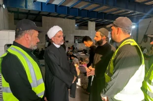 رایزن فرهنگی ایران از موکب‌های مسیر پیاده‌روی اربعین بازدید کرد