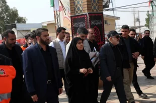 وزیر راه‌ و شهرسازی از زیرساخت‌های اربعین پایانه‌ مرزی چذابه بازدید کرد