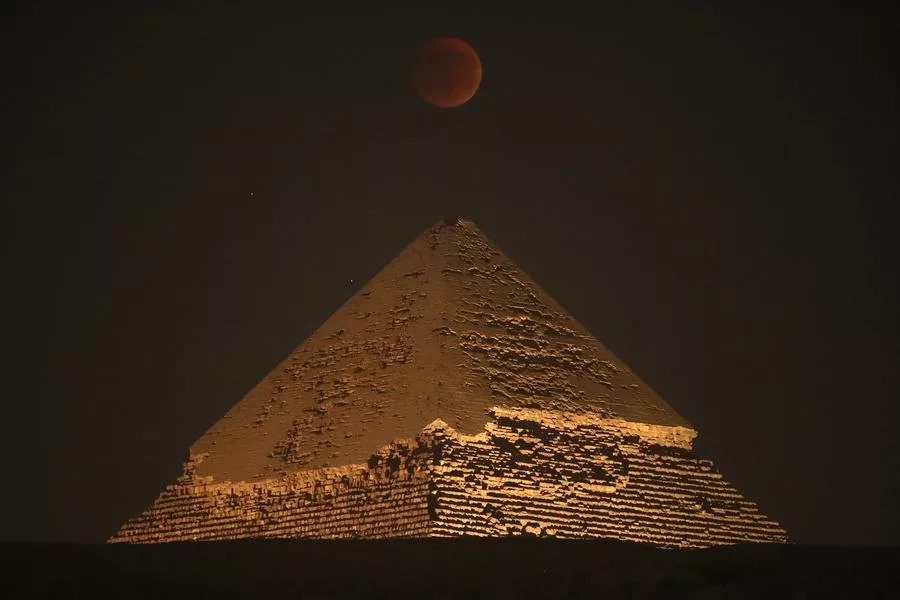 تصاویر ماه خونین