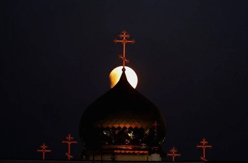 تصاویر ماه خونین