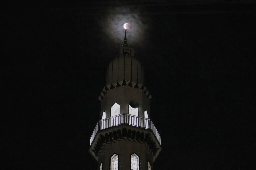 تصاویر ماه خونین