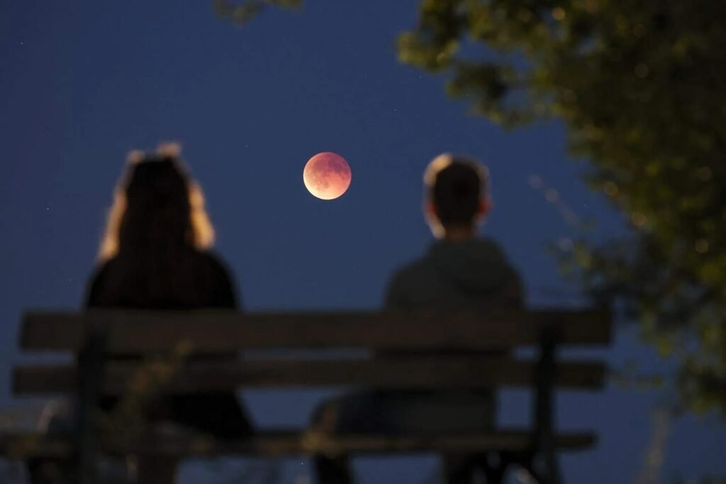 تصاویر ماه خونین