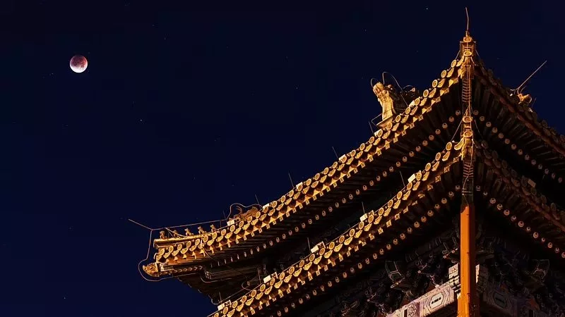 تصاویر ماه خونین