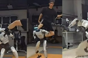 ربات انسان‌نما زیر آماج لگدها؛ تست خشونت Unitree G1 را ببینید + ویدیو