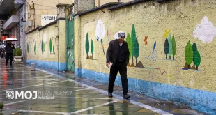 کاهش دما و بارش باران در استان‌های شمالی کشور