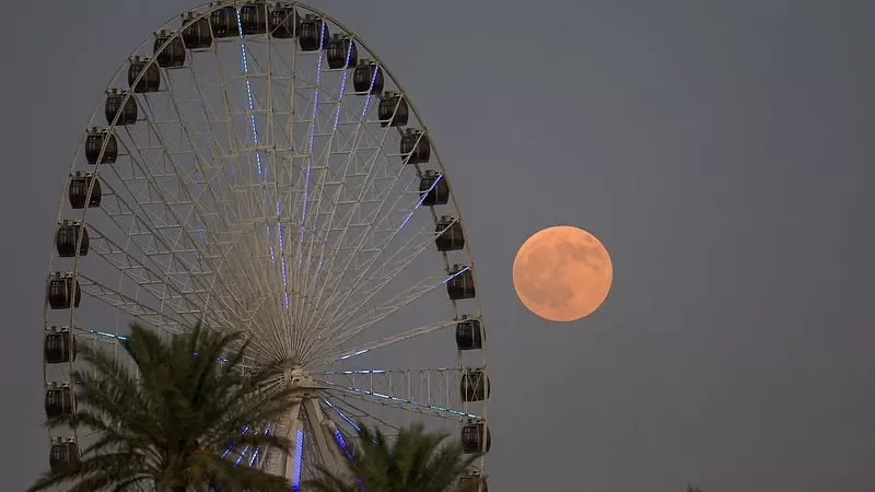 تصاویر ماه خونین