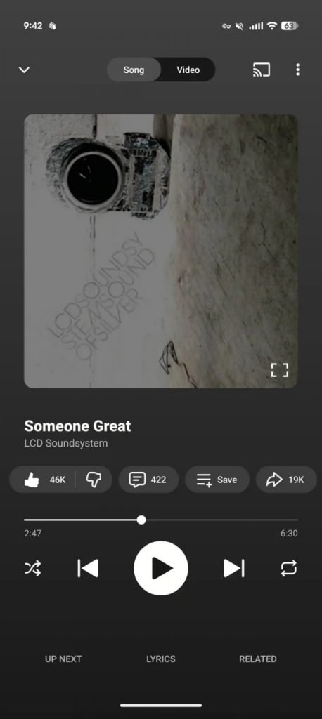 آیکون‌های جدید یوتوب موزیک