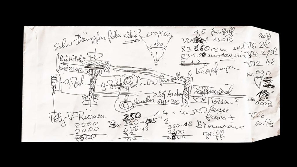 طرح اولیه موتور ۱۸ سیلندر