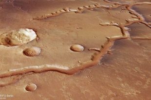 تصویر مدارگرد از سطح مریخ