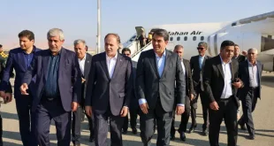 وزیر جهاد کشاورزی وارد جیرفت شد