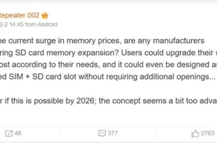 بازگشت احتمالی درگاه کارت microSD