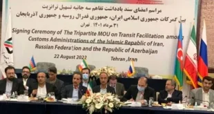 صورتجلسه سه‌جانبه گمرکی ایران، روسیه و آذربایجان امضا شد