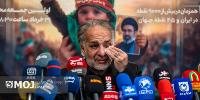 نشست خبری دبیر مجمع جهانی حضرت علی اصغر(ع)